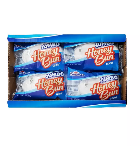 Duchess Jumbo Iced Honey Buns (5 oz., 12 pk.)