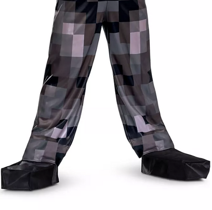 Disguise Boys' Minecraft Steve In Netherite Armor Deluxe Costume (Assorted Sizes)