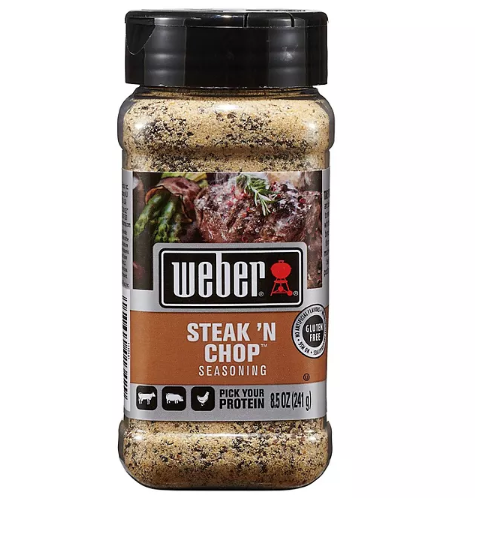 Weber Steak 'n Chop Seasoning (8.5 oz.)(2 PK)