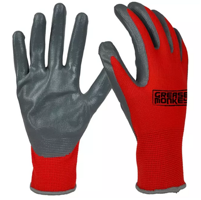 Grease Monkey Nitrile-Coated Work Gloves (15 pk.)(2 pk)