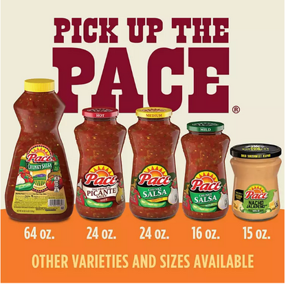 Pace Chunky Salsa, Medium (38 oz., 2 ct.)