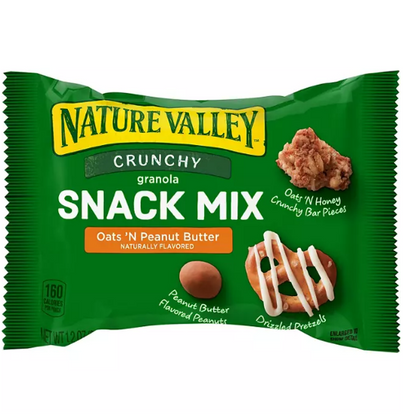 Nature Valley Crunchy Granola Snack Mix Oats 'N Peanut Butter (1.2oz / 24pk)