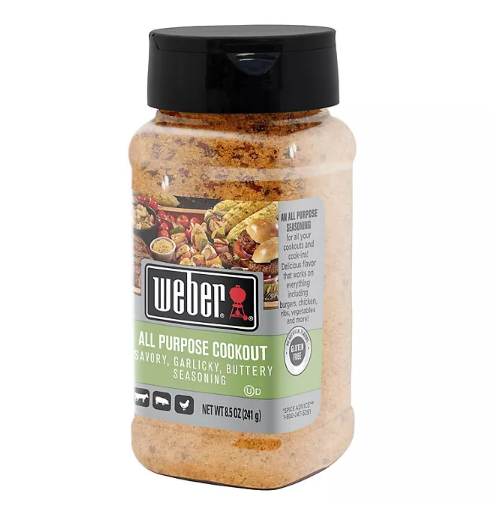 Weber All Purpose Cookout Seasoning (8.5 oz.)(2 pk)