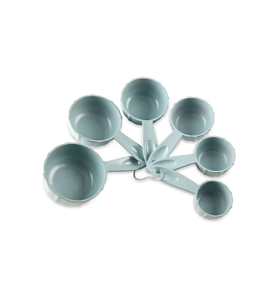 Nordic Ware Sea Glass Blue Measuring Cups and Measuring Spoons Set