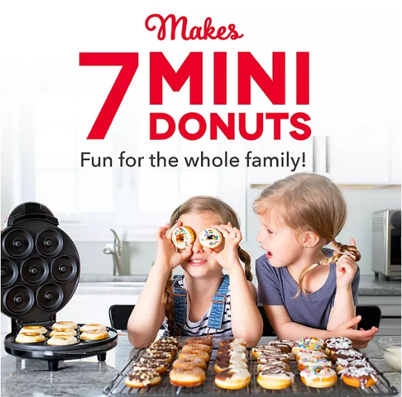 DASH 7-Donut Mini Donut Maker Machine - Donut Print