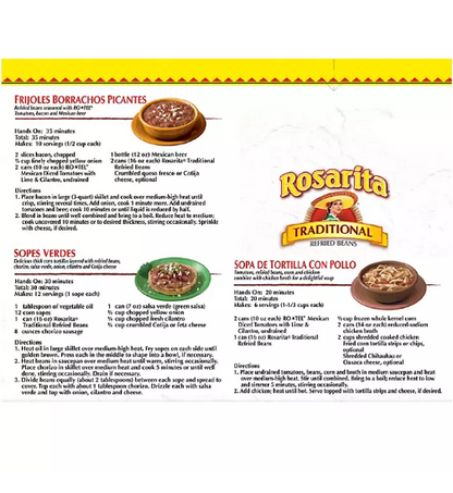 Rosarita Traditional Refried Beans (8 pk.)