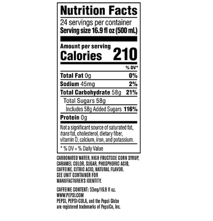 Pepsi (16.9 fl. oz., 24 pk.)