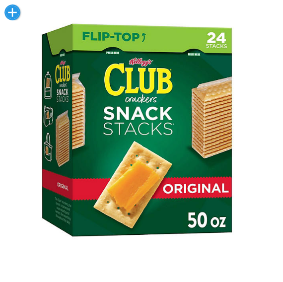 Kellogg's Club Crackers Snack Stacks (2.08 oz., 24 pk.)