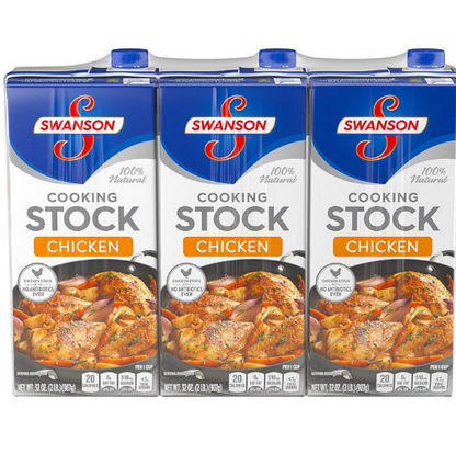 Swanson Chicken Stock (32 oz., 3 pk.)