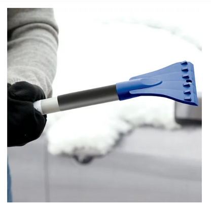 Snow Joe SJBLZD-JMB-SJB 2-In-1 Telescoping Jumbo Snow Broom + Ice Scraper