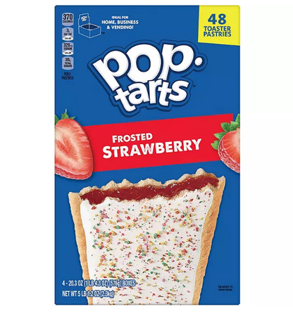 Pop-Tarts, Frosted Strawberry (48 ct.)