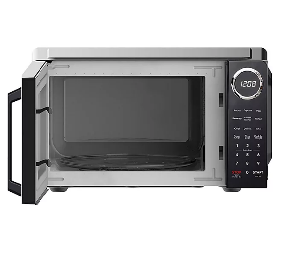 Frigidaire Black with Chrome 0.9 Cu. Ft. Microwave