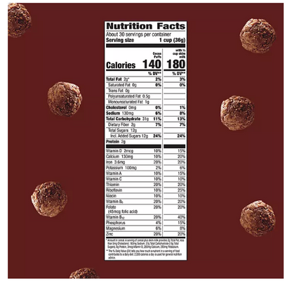 Cocoa Puffs Chocolate Breakfast Cereal (39.25 oz., 2 pk.)