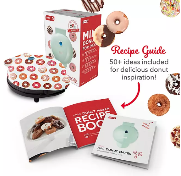 DASH 7-Donut Mini Donut Maker Machine - Donut Print