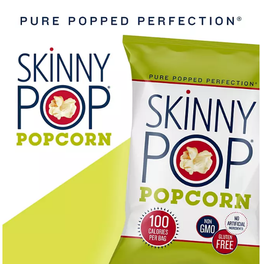 SkinnyPop Original Popcorn Value Size Bag (14 oz.)