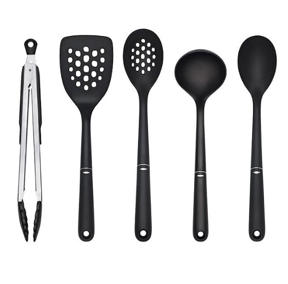 OXO 5-Piece Nylon Kitchen Utensil And Tool Set