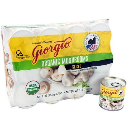 Giorgio Organic Mushrooms (4 oz., 12 pk.)