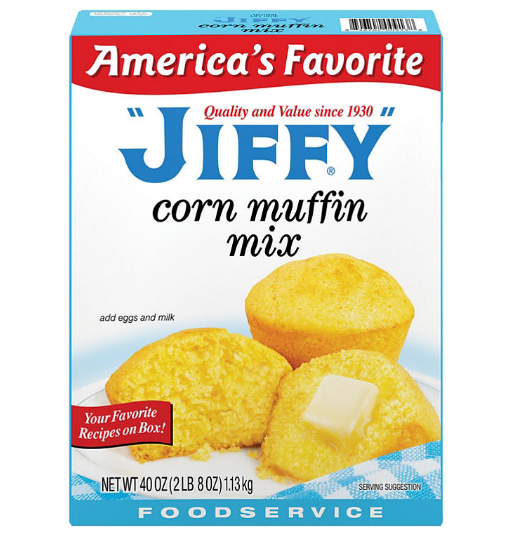 JIFFY Corn Muffin Mix Foodservice (40 oz.)