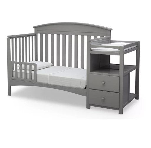 Delta Children Abby Convertible Crib 'N' Changer (Choose Your Color)