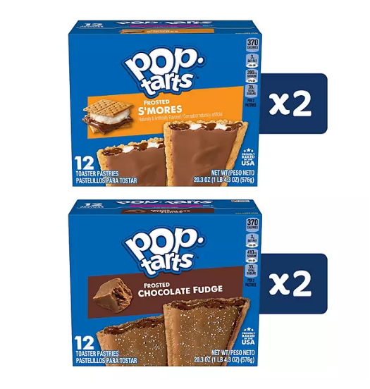 Pop-Tarts Chocolate Variety Pack (48 ct.)