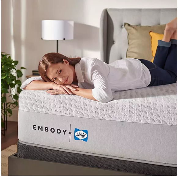 Sealy Embody 14" Medium Soft Hybrid Mattress