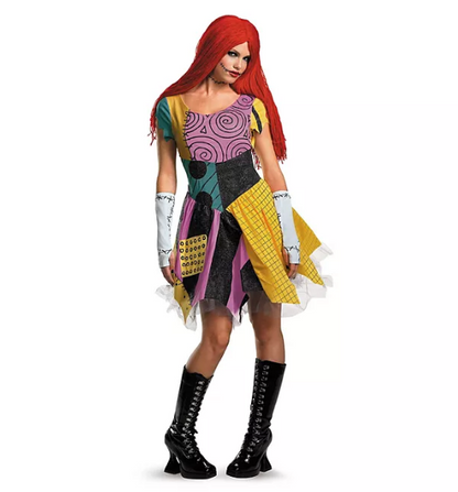 Disguise Sally Deluxe Halloween Adult Costume (Assorted Sizes)