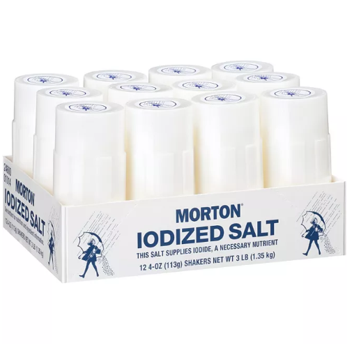 Morton Iodized Salt (4 oz., 24 ct.)