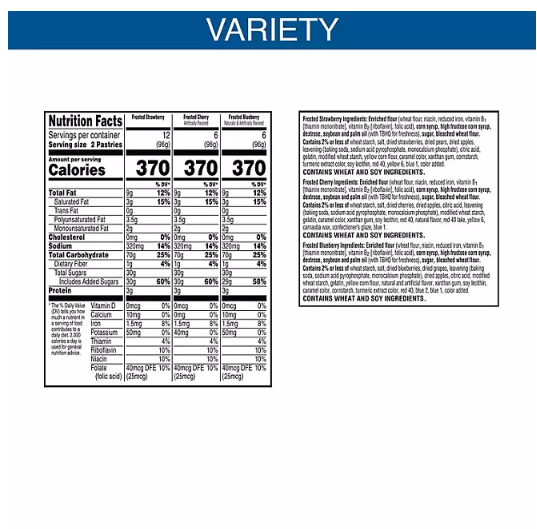 Pop-Tarts Variety Pack (48 ct.)