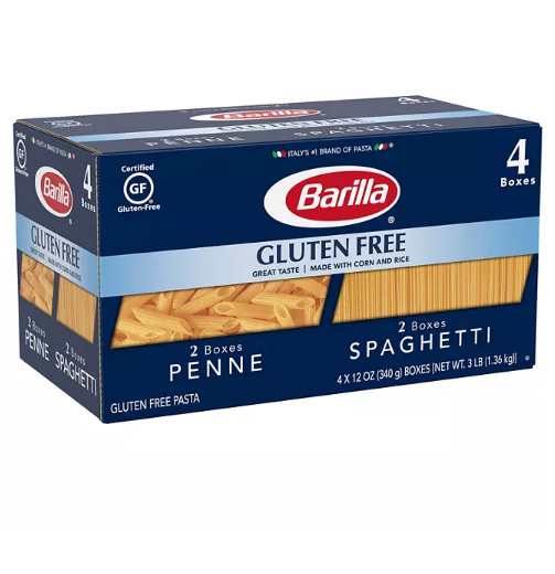 Barilla Gluten-Free Pasta, Variety Pack (12 oz., 4 pk.)