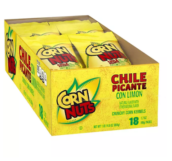 Corn Nuts Chile Picante con Limon Crunchy Corn Kernels (18 pk.)