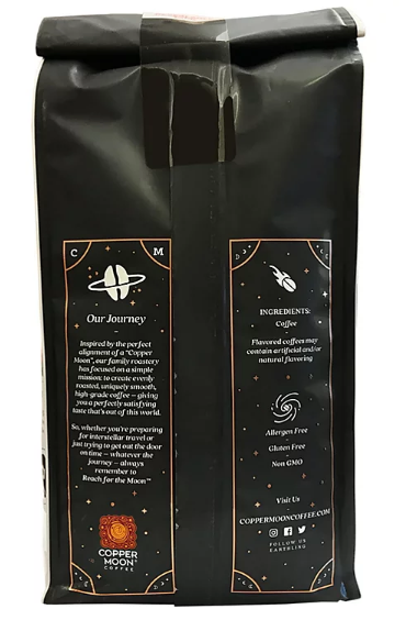 Copper Moon Coffee Whole Bean, Blast Off (32 oz.)