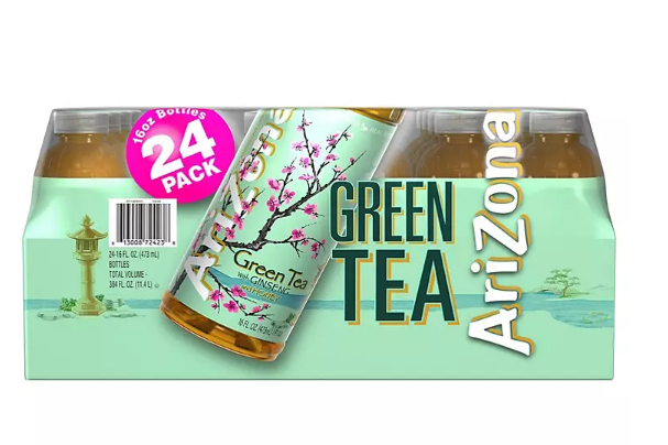 AriZona Green Tea with Ginseng and Honey (16 oz., 24 pk.)