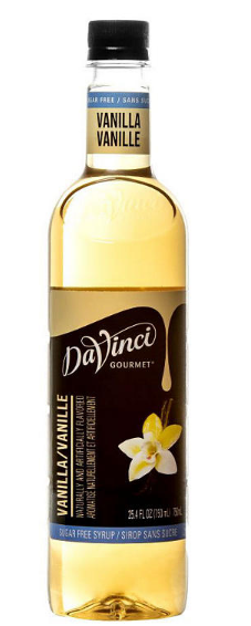 DaVinci Gourmet Sugar-Free Vanilla Beverage Syrup (750 ml)(2 PK)