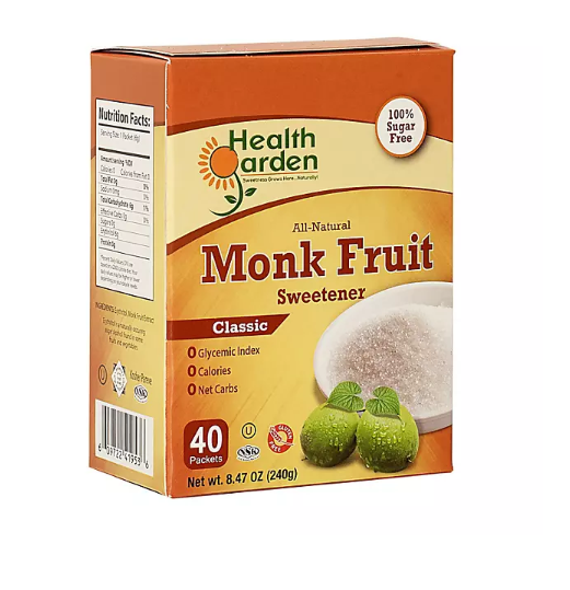 Health Garden Monk Fruit Sweetener Packets (40 ct.)