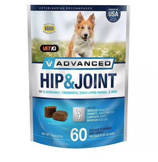 VETIQ Advanced Hip & Joint Soft Dog Chews, Chicken Flavored (60 ct., 2 pk.)