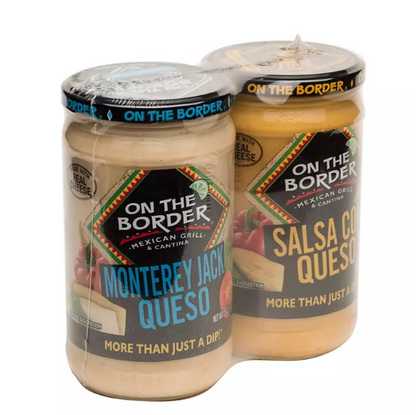 On The Border Queso, Variety Pack (23 oz., 2 pk.)