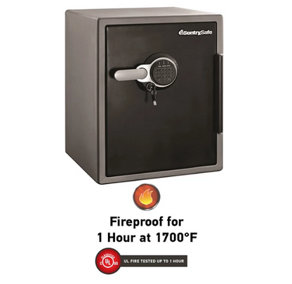 SentrySafe SFW205GPC Fire Resistant Waterproof Safe with Digital Keypad, 2.0 cu ft