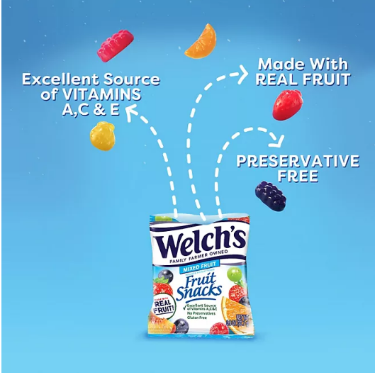 Welch's Mixed Fruit Fruit Snack (90 ct.)