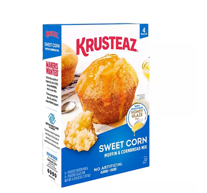 Krusteaz Sweet Corn Muffin Mix (64.9 oz., 4 pk.)