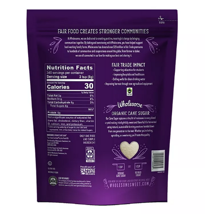 Wholesome Organic Cane Sugar (6 lbs.)