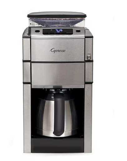 Capresso Stainless Steel CoffeeTEAM PRO Plus Coffee Maker with Thermal Carafe