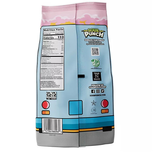 Sour Punch Ice Cream Truck 3" Twists (24.5 oz.)