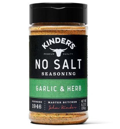 Kinder's No Salt Garlic and Herb Seasoning (8.2 oz.)(2 PK)