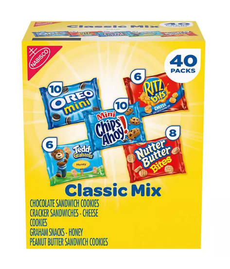 Nabisco Classic Mix Variety Pack (40 pk.)