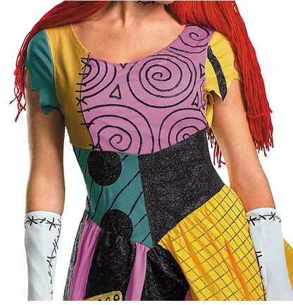 Disguise Sally Deluxe Halloween Adult Costume (Assorted Sizes)