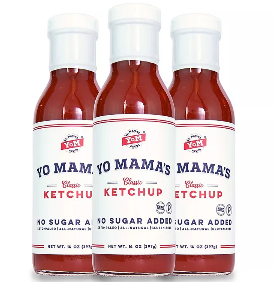 Yo Mama’s Foods Keto & Paleo Classic Ketchup (14 oz., 3 pk.)