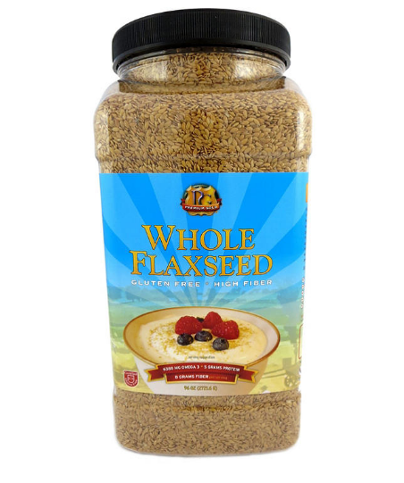 Premium Gold Whole Flaxseed (96 oz.)