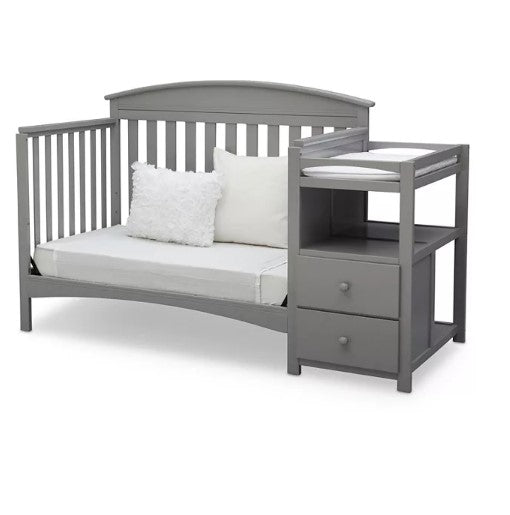 Delta Children Abby Convertible Crib 'N' Changer (Choose Your Color)