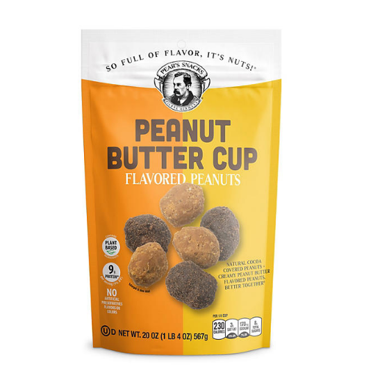 Pear's Snacks Peanut Butter Cup Peanuts (20 oz.)