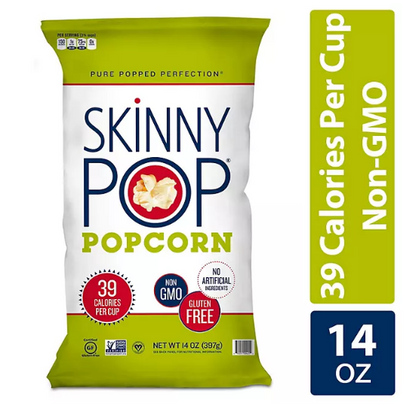 SkinnyPop Original Popcorn Value Size Bag (14 oz.)